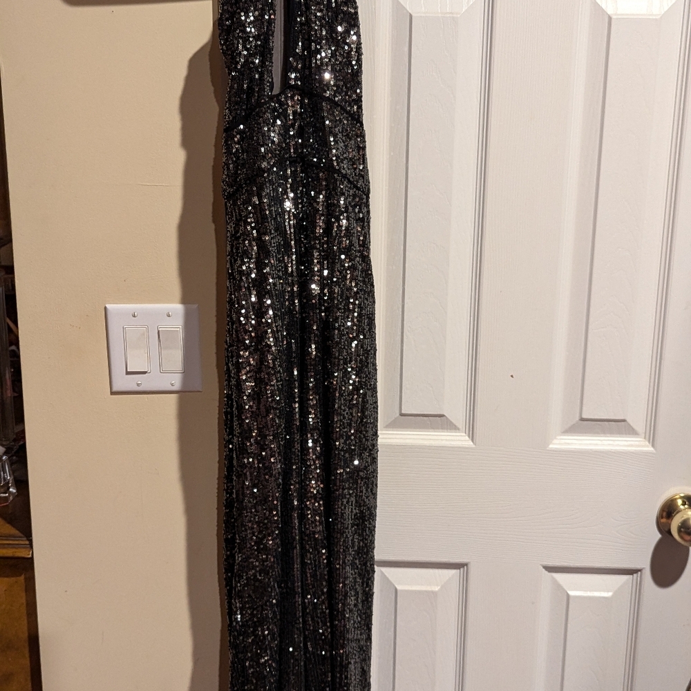 Nwt Anthropologie sequin pant jumpsuit
